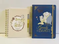 美女と野獣 リングノート 2冊セット ディズニー THREEPPY スリーピー
