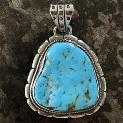 ナバホ族 ペンダントトップ ジェフ・ジェームズ・ジュニア J J J 刻印