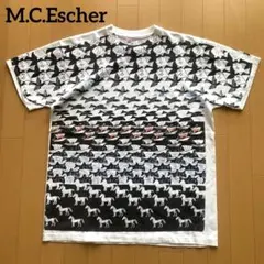 M.C.Escher エッシャー スカルアイ Tシャツ - メルカリ