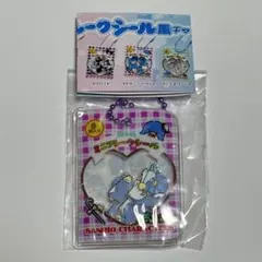 サンリオキャラクターズ シャカシャカフレークシール風チャーム タキシードサム