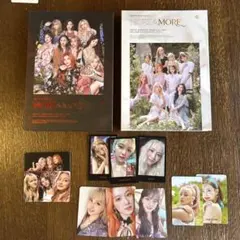 TWICE MORE＆MORE アルバム 2種セット トレカ付