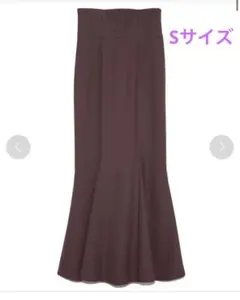 SNIDEL ハイウエストヘムフレアスカート