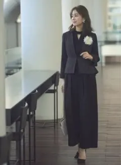 ルイルエブティック　黒　フォーマル　2点セット