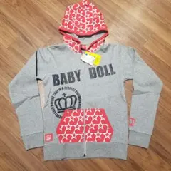 《ベビードール》フード付きジップトレーナー140