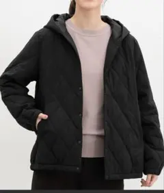 Honeys ハニーズ　フードライトブルゾン　ブラック　未使用品