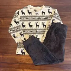 ユニクロ　パジャマ　フリース　110 ルームウェア