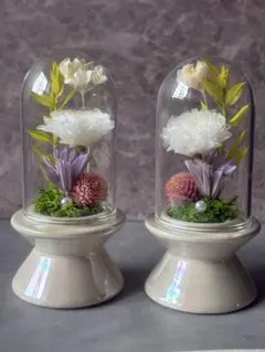 るぅちゃん専用ページ 【お供え仏花ガラスドーム】 - メルカリ