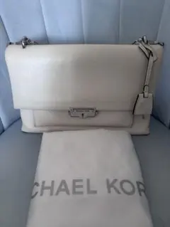 Michael Kors ホワイト ショルダーバッグ