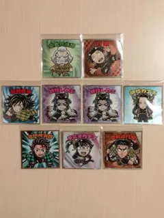 鬼滅の刃×ビックリマン【鬼滅の刃マンチョコ】無限城編 シール9枚セット