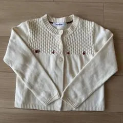 【美品】familiar カーディガン サイズ110cm