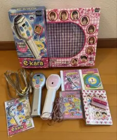 e・karaイーカラ マイク2本とカートリッジ21個セットで - メルカリ
