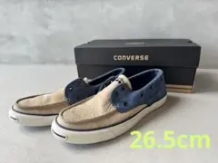 《CONVERSE Jack Purcell》スリッポン ネイビー (ff72)