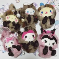 サンリオキャラクターズ ギャルらび♡マスコット全6種コンプリート