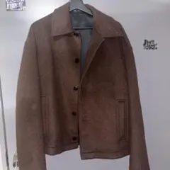 ZARA ウール混テクスチャージャケット