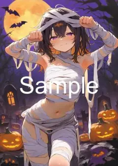 A4サイズポスター 高画質 一点もの イラスト 美女 KE３