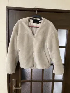 Green Label Relaxing フリースジャケット ベージュ