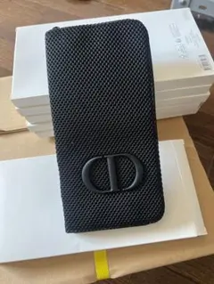 Dior ブラック ナイロン ポーチ
