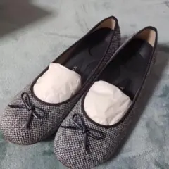 Re:getA リボン付パンプス LL25サイズ