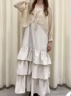 Green Parks ELENCARE DUE ティアードサロペット セット
