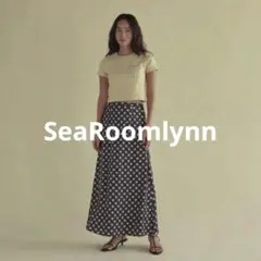 【新品未使用】SeaRoomlynn Satin plaidロングスカートのサムネイル