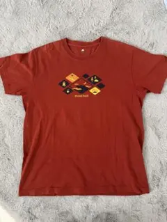 mont-bell アウトドアTシャツ オレンジ