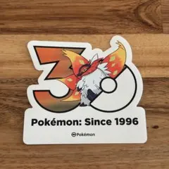 韓国限定】ポケモン 30周年記念 ポップアップ ステッカー ウルガモス