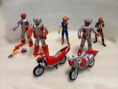 HG ガシャポン　ザボーガー、ストロングザボーガー等　７体セット