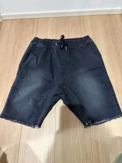 ZANEROBE デニムスキニーショートパンツ ブラック 29インチのサムネイル
