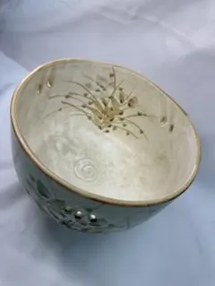深皿 加藤美土里 菓子器 飾り皿 直径20cm 大鉢 盛鉢 作家もの 和食器