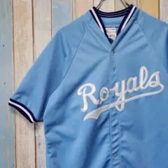 1367☆MLB☆ゲームシャツ☆カンザスシティロイヤルズ☆チームロゴ刺繍ワッペンのサムネイル