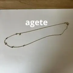 agete ブラックダイヤモンド　ネックレスのサムネイル