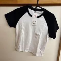 【新品•未使用】UNIQLO ミニT/ラグランシャツ L