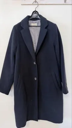 ネイビー ロングコート オリーブデオリーブのサムネイル