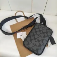 新品☆コーチ☆シグネチャー　クロスボディ