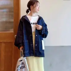 未使用品♪TYPY DENIM 袖取り外し可能 デニムワークジャケット 2way