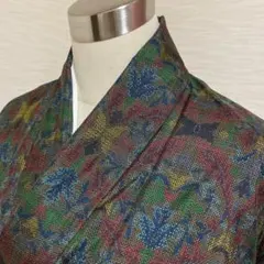 KA1832 大島紬 身丈159cm 着物 正絹