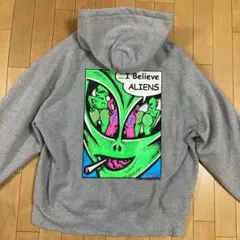 希少 HAIGHT ALIENS HOODIE パーカー ヘイト エイリアン L