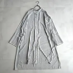 JOURNALSTANDARD L'ESSAGE ジョーゼットバンドカラーシャツ