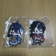 刀剣乱舞ラバーストラップコレクション　①三日月宗近②陸奥守吉行（第一部隊モデル）