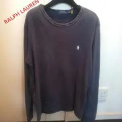 Polo Ralph Lauren ビンテージ加工薄手裏毛トレーナー Mサイズ
