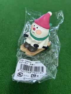 コンコンブル　DECOLE フィギュア　雪だるま　スキー