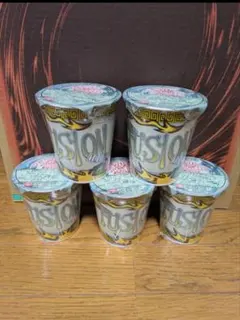 日清　カップヌードル　5個　遊戯王　特典カード無しのサムネイル