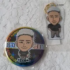 陣 缶バッジ＆クリアチャーム