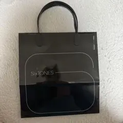 SixTONES 一秒 Rebellion 通常盤特典 ショッパー
