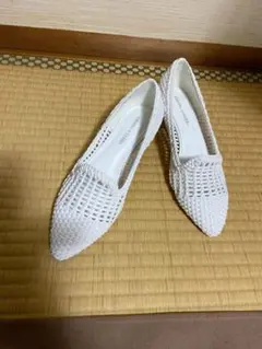 オデットエオディール　パンプス　メッシュ編みのサムネイル