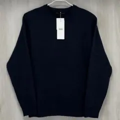 ナノユニバース　ストレッチ クルーネックニット　Lサイズ タグ付【新品、未使用】