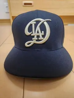 美品 NEWERA スナップバック LA ドジャース 9FIFTY ネイビー