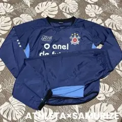 ATHLETA×SAMURIZE ナイロンピステ　上下セットアップ