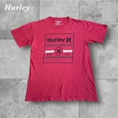 ハーレー Tシャツ M 赤 ロゴプリント サーフ メキシコ製 半袖 古着アメカジのサムネイル