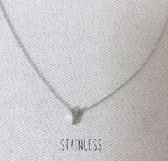 再販サージカルステンレス☆イニシャルYネックレス（オールステンレス）